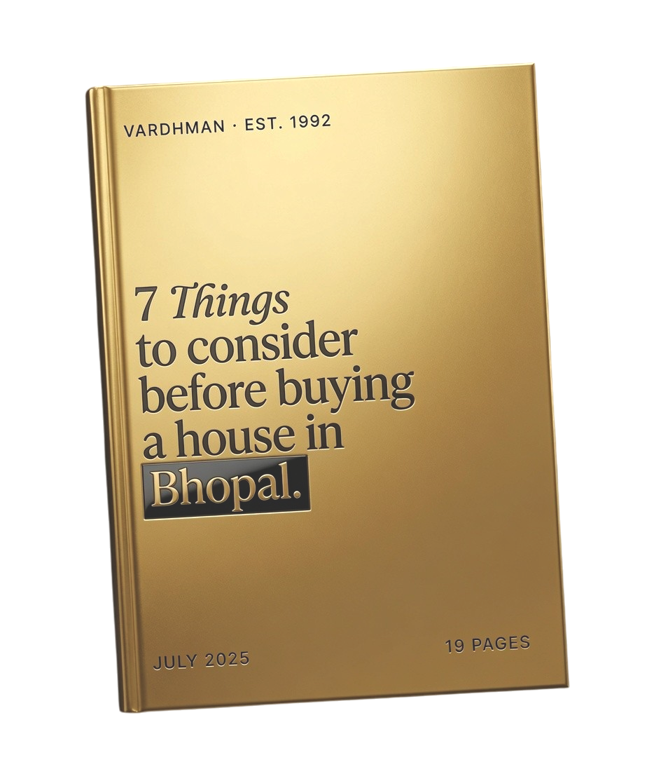 7 Things to consider before buying a house in Bhopal — ebook cover